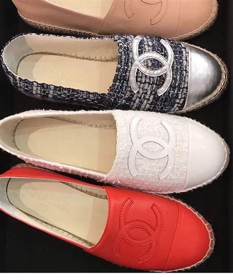 espadryle biale chanel|chanel espadrilles locations.